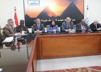 زيارة تففدية لوزير الزراعة النيجيري لمركز البحوث الزراعية لبحث سبل التعاون بين الجانبين