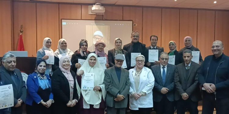 "دور المعهد في مواجهة تحديات التنمية الزراعية والريفية المستدامة" دورة تدريبية بالصحة الحيوانية 1 التنمية الزراعية