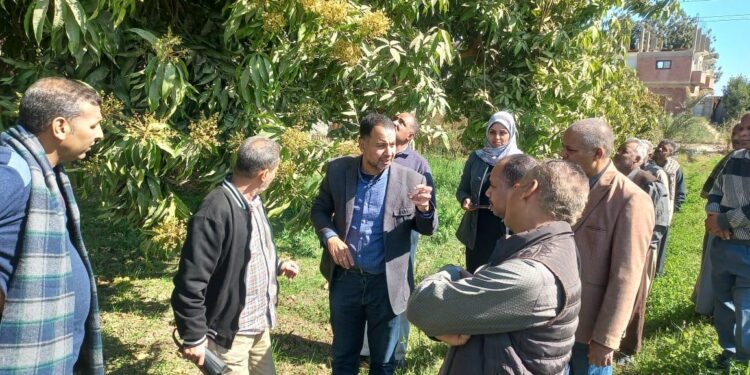الزراعة تنظم زيارة ميدانية لدعم المزارعين في محافظة الأقصر حول الممارسات المثلى لزيادة الإنتاجية