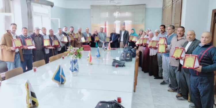 «زراعة البحيرة» تكرم 28 مدير جمعية و مهندس زراعي لجهودهم في التصدي للتعديات 1 زراعة البحيرة