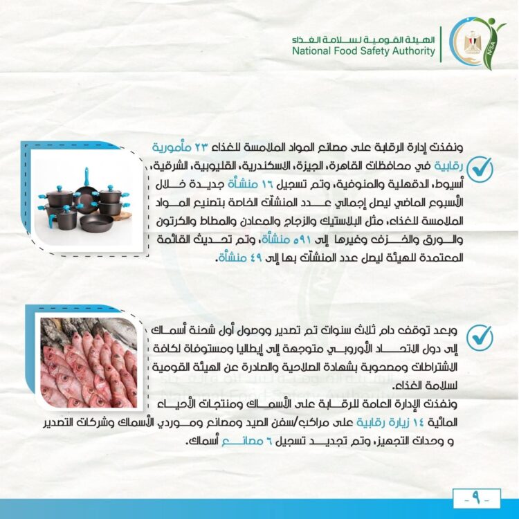 ١٥٥ ألف طن إجمالي صادرات مصر الزراعية خلال أسبوع