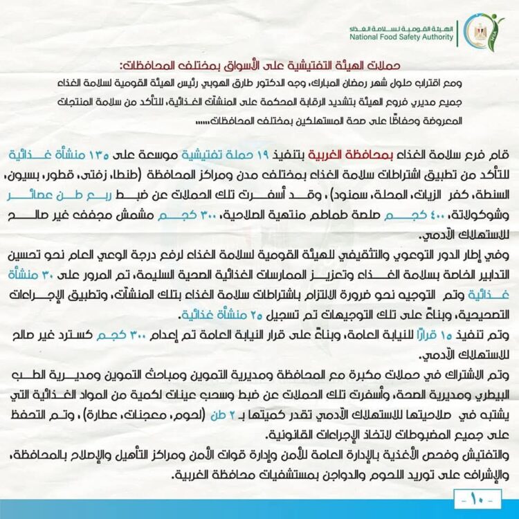 ١٥٥ ألف طن إجمالي صادرات مصر الزراعية خلال أسبوع