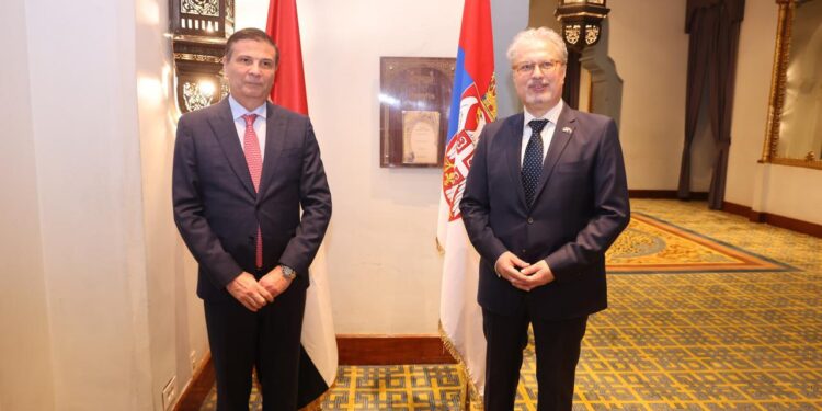 نيابة عن رئيس مجلس الوزراء، وزير الزراعة يشارك في اليوم الوطنى لجمهورية صربيا 1 نيابة عن رئيس مجلس الوزراء، وزير الزراعة يشارك في اليوم الوطنى لجمهورية صربيا