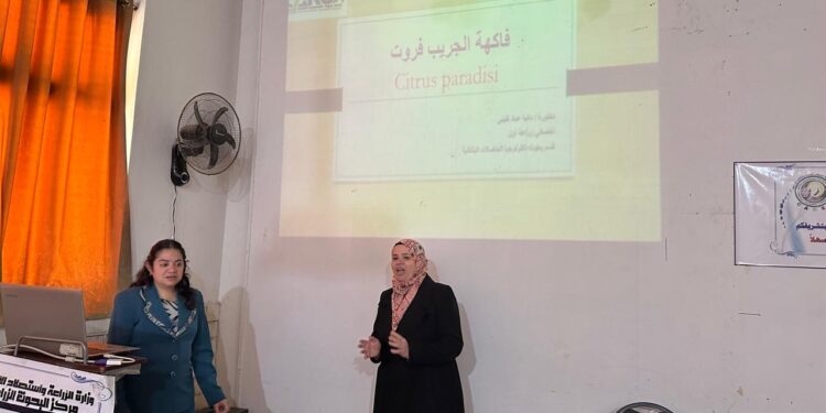 تكنولوجيا الأغذية بالإسكندرية ينظم ندوة عن الفلافونويد ومضادات الأكسدة في الجريب فروت 1 تكنولوجيا الأغذية بالإسكندرية ينظم ندوة عن الفلافونويد ومضادات الأكسدة في الجريب فروت