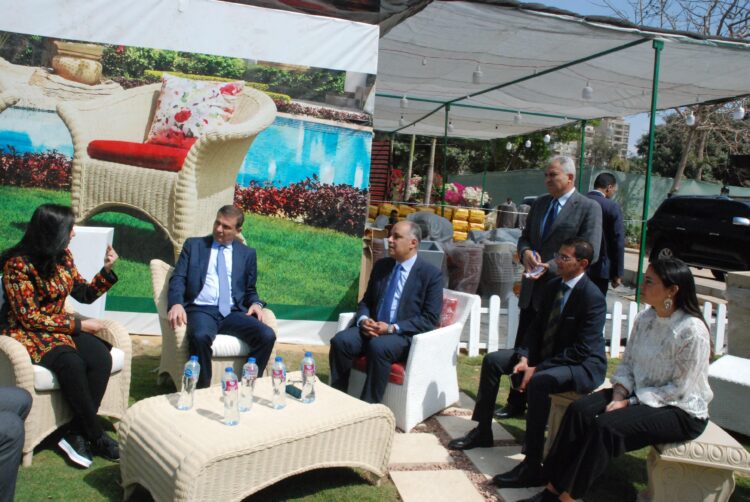 وزراء التضامن الاجتماعي والزراعة والتنمية المحلية يفتتحون معرض ديارنا زهور الربيع