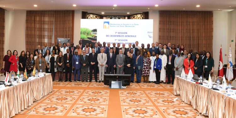 وزير الزراعة يفتتح الدورة السابعة للجمعية العامة لمرصد الصحراء والساحل بالعاصمة التونسية