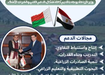 تعاون زراعي بين مصر ومدغشقر