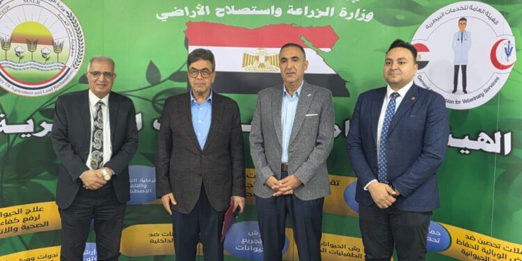 «الخدمات البيطرية» توقع بروتوكول تعاون مع «الأطباء البيطريين» لتنمية المهارات والنهوض بالثروة الحيوانية 1 الثروة الحيوانية