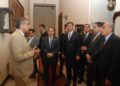 وزير الزراعة ورئيسا لجنتي الزراعة بمجلسي النواب والشيوخ يتفقدون المتحف الزراعى بالدقي
