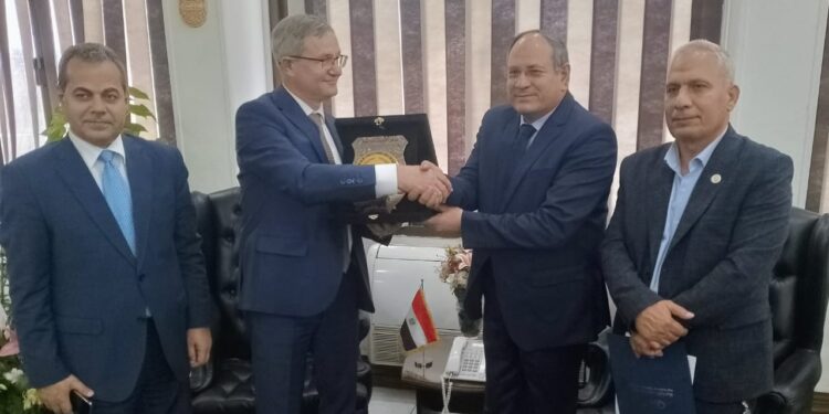 وزير زراعة صربيا يزور مركز البحوث الزراعية لبحث آفاق التعاون المشترك 1 وزير زراعة صربيا يزور مركز البحوث الزراعية لبحث آفاق التعاون المشترك