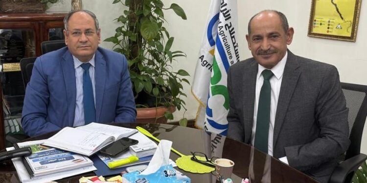 نقيب الزراعيين الأردنيين يزور مركز البحوث الزراعية لبحث آفاق التعاون المشترك 1 البحوث الزراعية