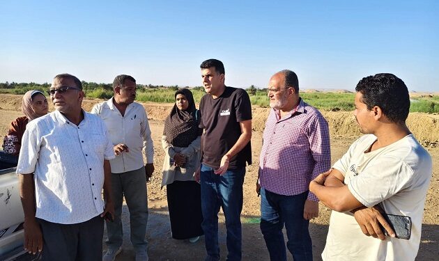 رئيس تحسين الأراضي يتابع جهود دعم مزارعي أسوان 1 تحسين الأراضي