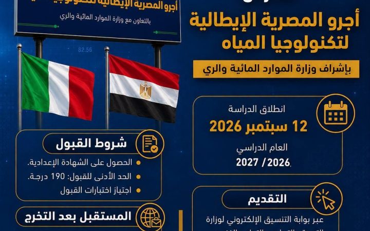 مدارس أجرو المصرية الإيطالية لتكنولوجيا المياه