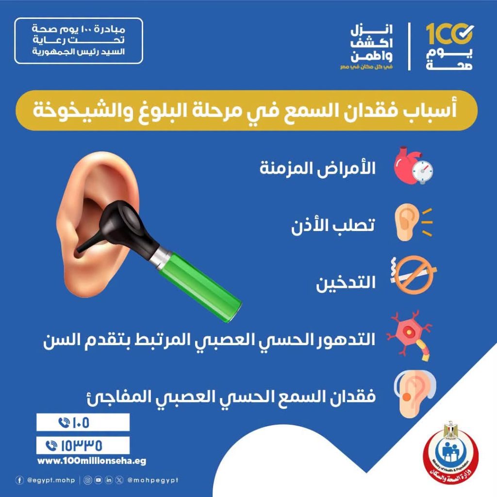 أسباب فقدان السمع