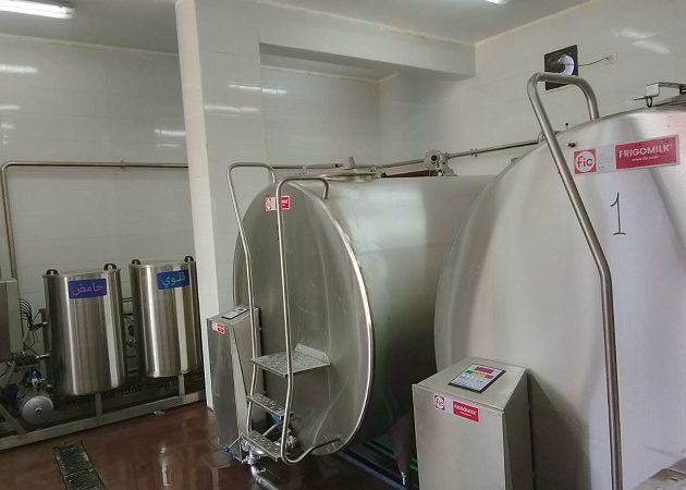 مركز تجميع الألبان